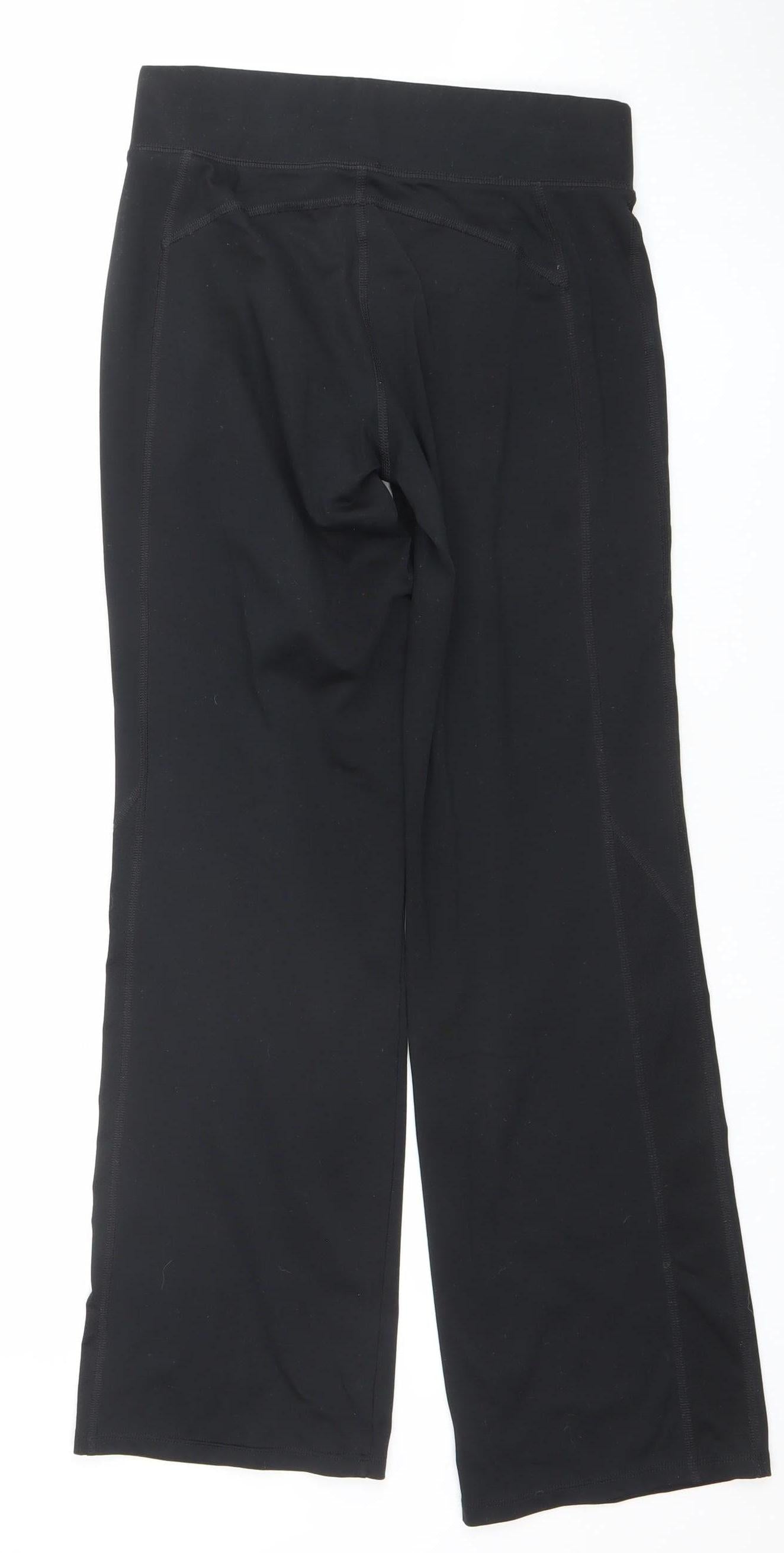 Dunnes Stores Performance Sport Black Capri Leggings Womens S