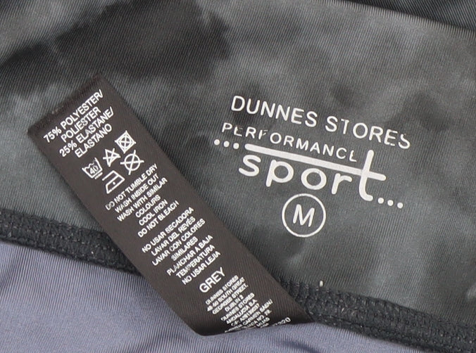 Dunnes Stores Women Grey Camouflage Sport Leggings Size M