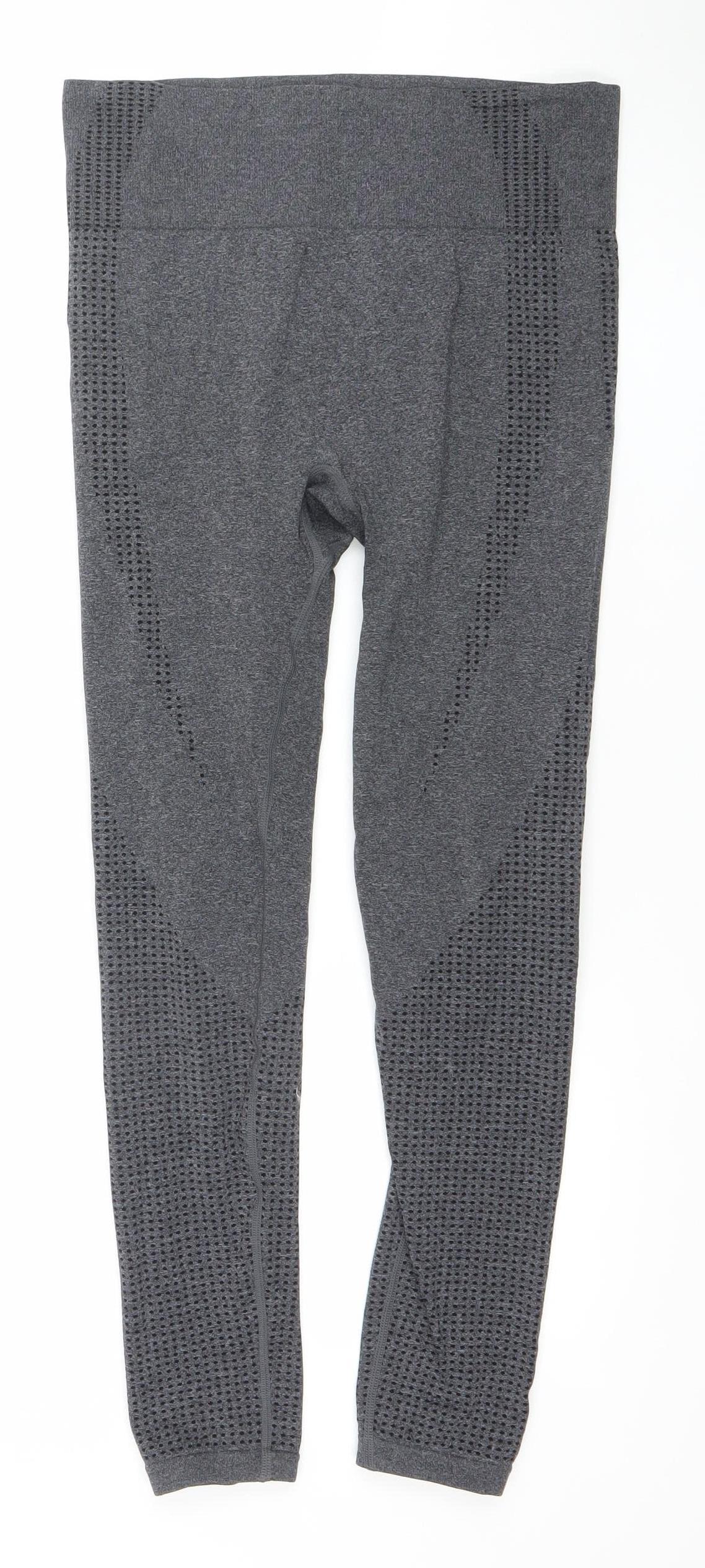 Dunnes Stores Women’s Grey Seamless Sports Leggings Size M