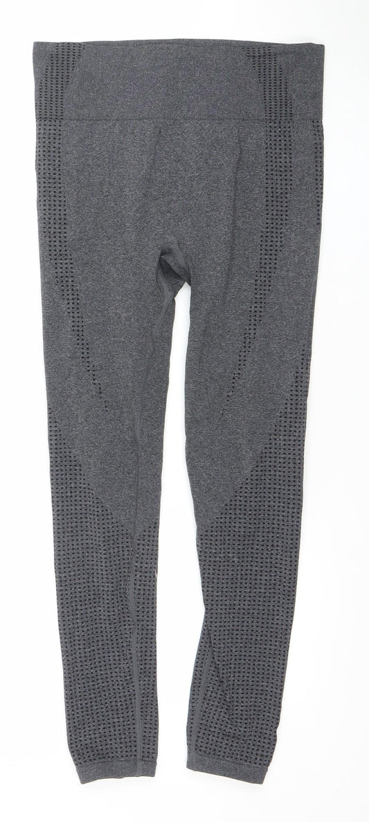 Dunnes Stores Women’s Grey Seamless Sports Leggings Size M