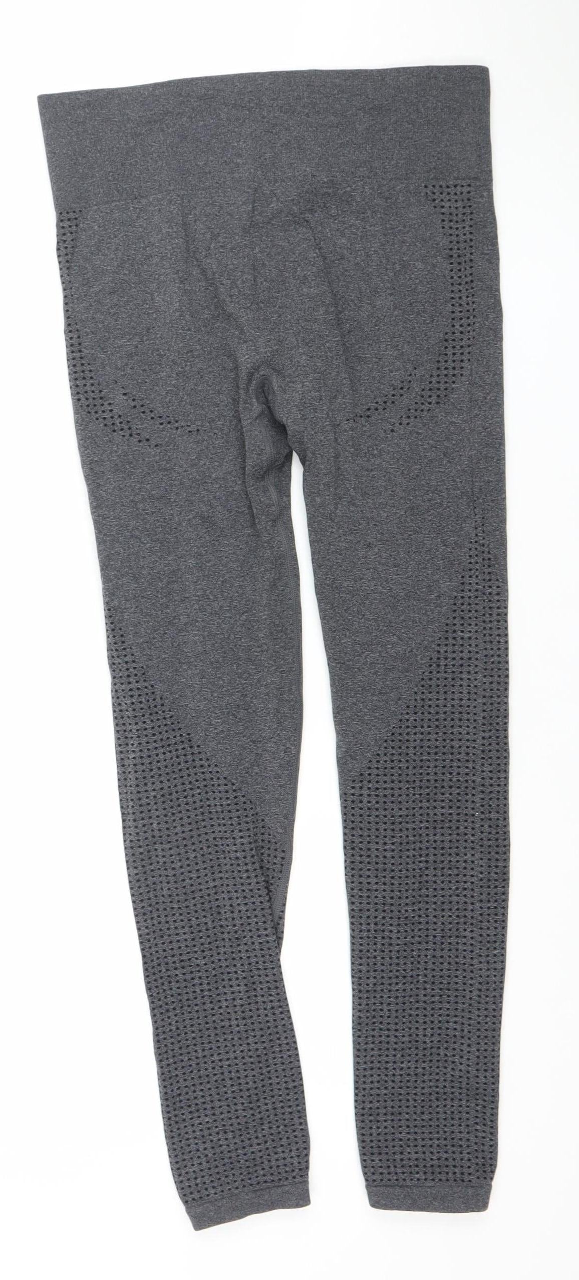 Dunnes Stores Women’s Grey Seamless Sports Leggings Size M