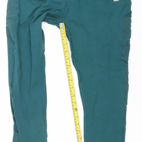 MP Women's Green XL Stretch Leggings Activewear Trousers