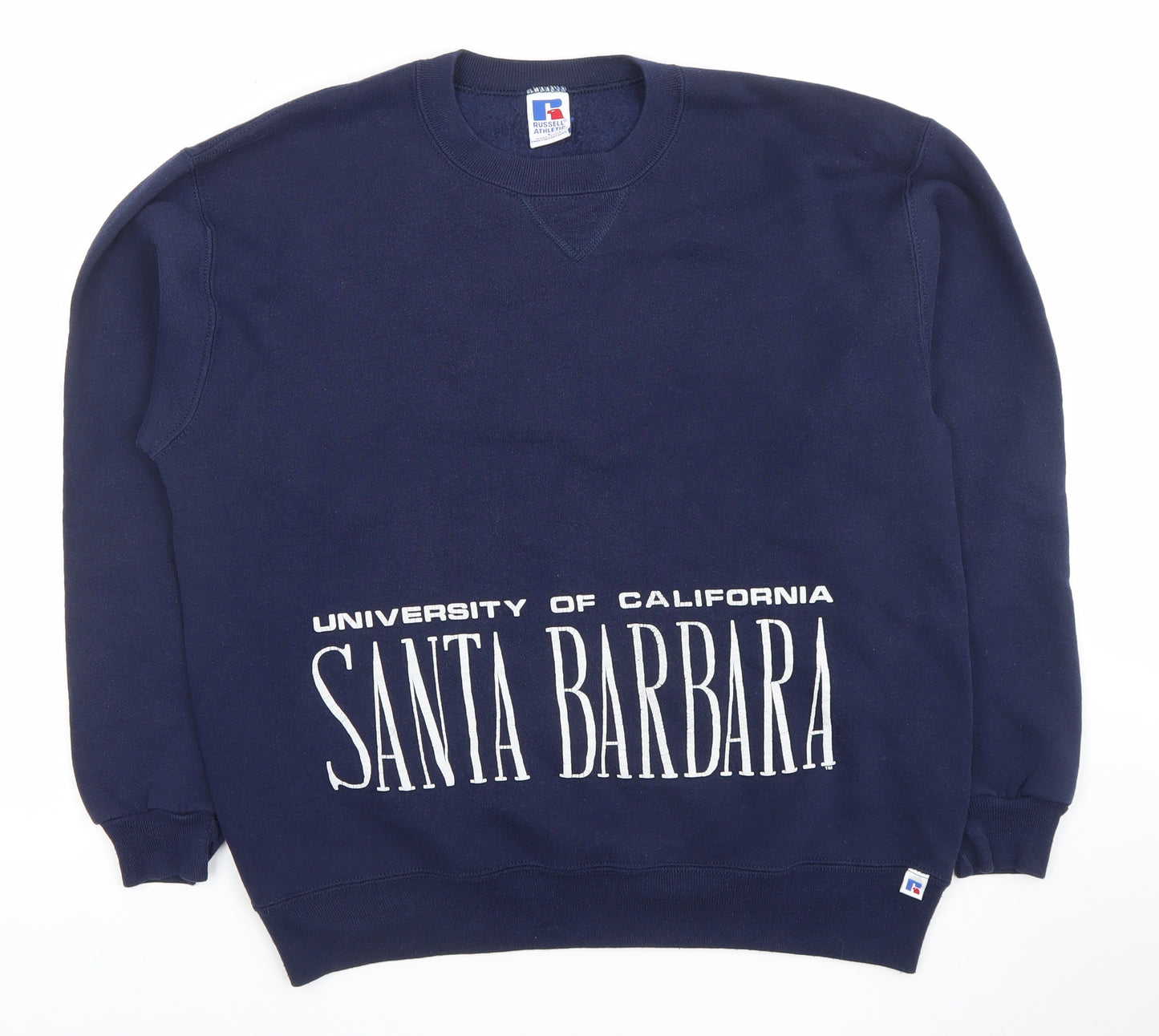 Russell Athletic Men's Blue Large University Santa Barbara Sweatshirt