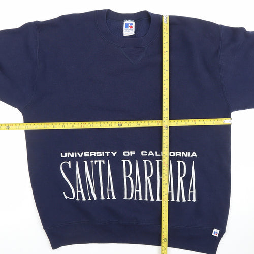 Russell Athletic Men's Blue Large University Santa Barbara Sweatshirt
