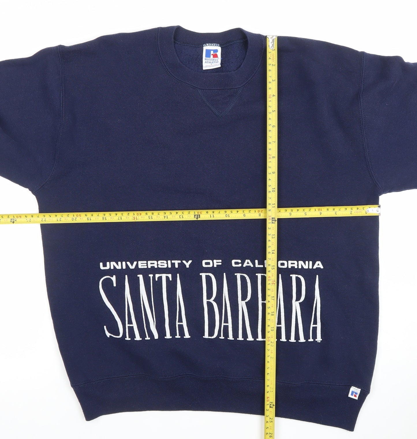 Russell Athletic Men's Blue Large University Santa Barbara Sweatshirt
