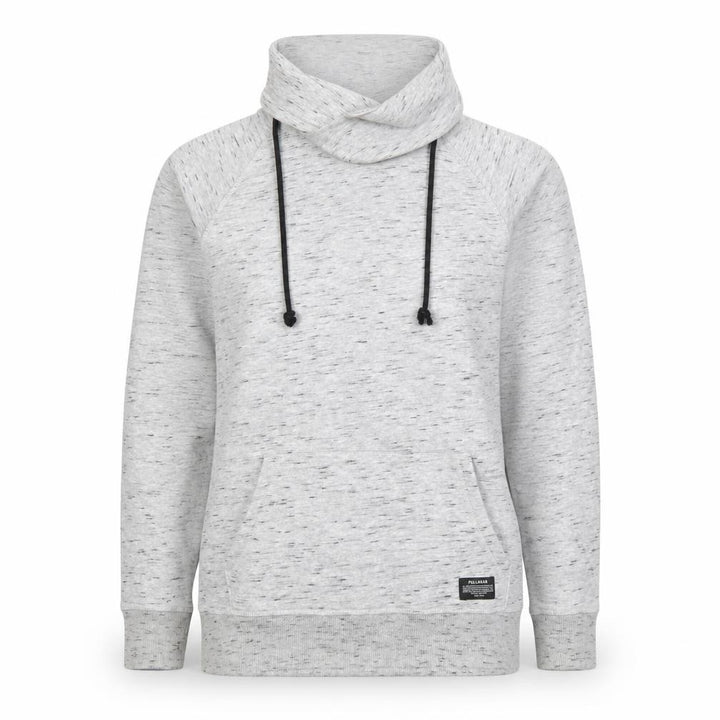 Pull&Bear Women's Grey Cowl Neck Pullover Hoodie Size S
