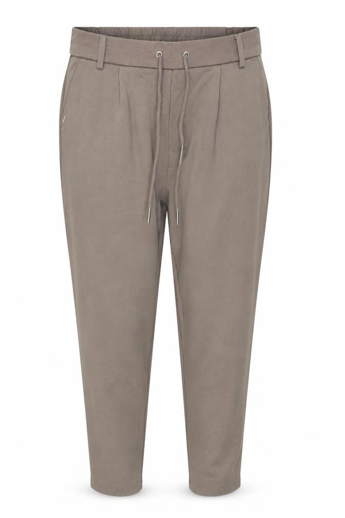 ONLY Women's Brown Jogger Trousers M Elastic Waist Casual