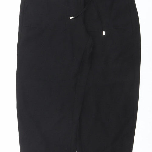 Marks and Spencer Women’s Black Jogger Trousers Size 8 Regular Fit