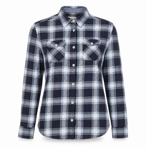 SoulCal & Co Womens Blue Plaid Button-Up Long Sleeve Shirt Size 8