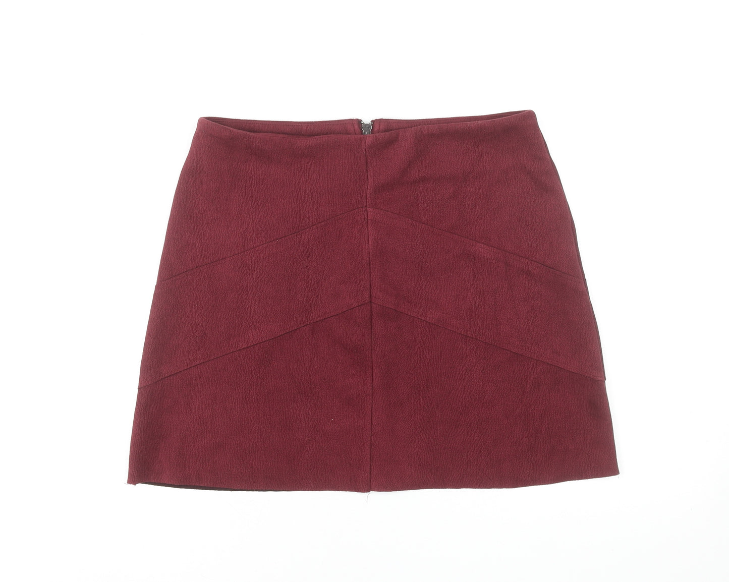 Vero Moda Women's Red Short Stretch Pencil Skirt M