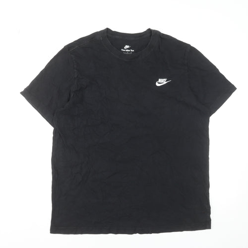 Nike Men's Black L Short Sleeve Crew Neck Sports T-Shirt