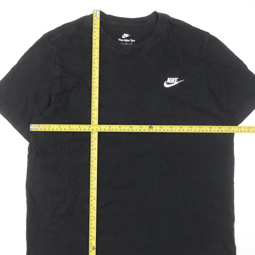 Nike Men's Black L Short Sleeve Crew Neck Sports T-Shirt