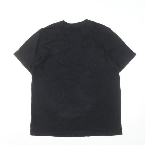 Nike Men's Black L Short Sleeve Crew Neck Sports T-Shirt