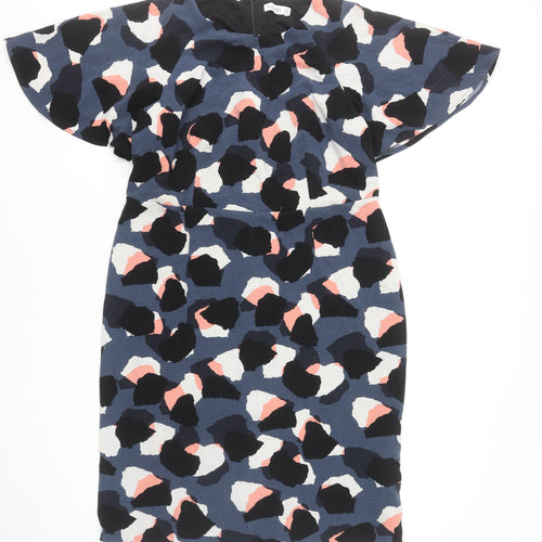 Gallery Women’s Multicoloured Size 16 Sheath Knee Length Dress