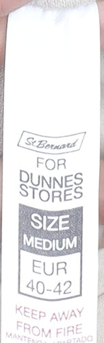 St. Bernard for Dunnes Stores Women's Beige Cropped Linen Trousers M