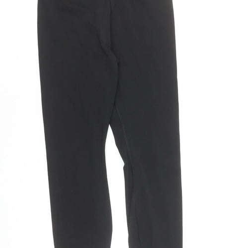 H&M Move Women’s Black Ankle Leggings Size 10 Stretch Slim Fit Activewear