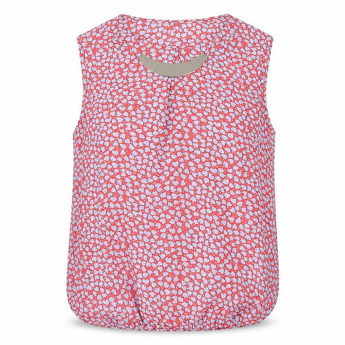 Dunnes Stores Women's Pink Floral Sleeveless Blouse Size 10
