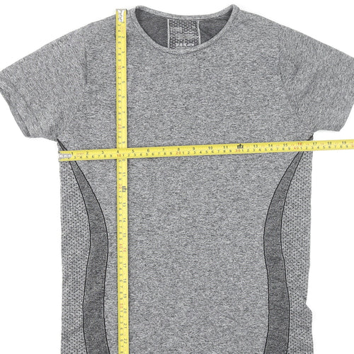 Dunnes Stores Men’s Grey Short Sleeve Athletic T-Shirt Size S