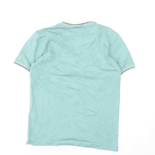 Original Penguin by Munsingwear Men's Mint Green XS Cotton Crew Neck T-Shirt