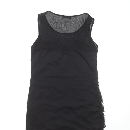 Aed London Women's Black Floral Lace Tank Top Size M