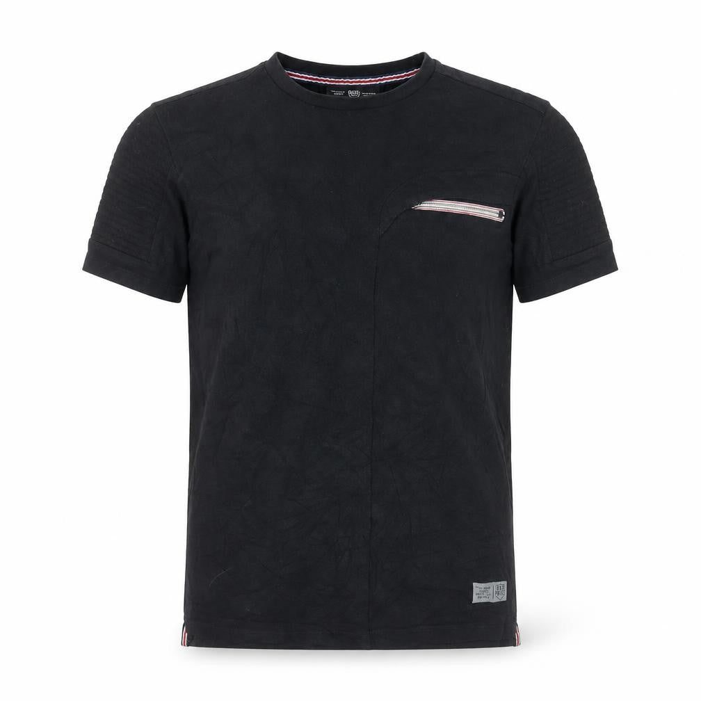 883 Police Men's Black Slim Fit Cotton Short Sleeve T-Shirt Size S