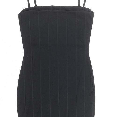 PrettyLittleThing Women’s Black Size 10 Bodycon Mini Dress