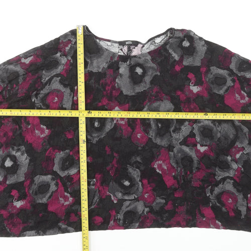 Marks and Spencer Women's Multicoloured Floral Tunic Blouse UK 12