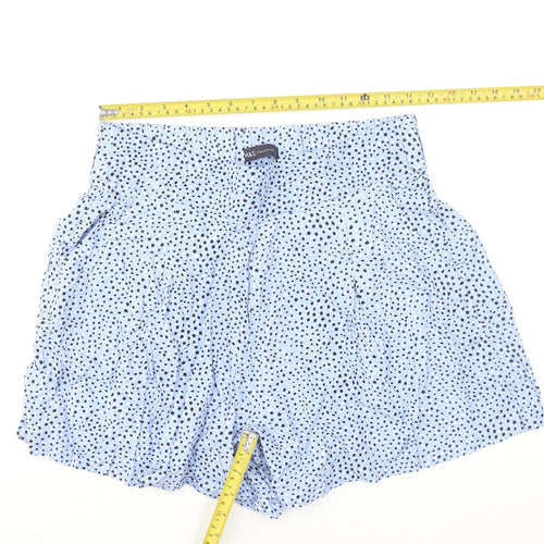 Marks and Spencer Women’s Blue Polka Dot Paperbag Shorts Size 12