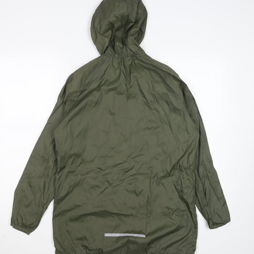 Dunnes Men’s Green Lightweight Hooded Windbreaker Jacket Size S