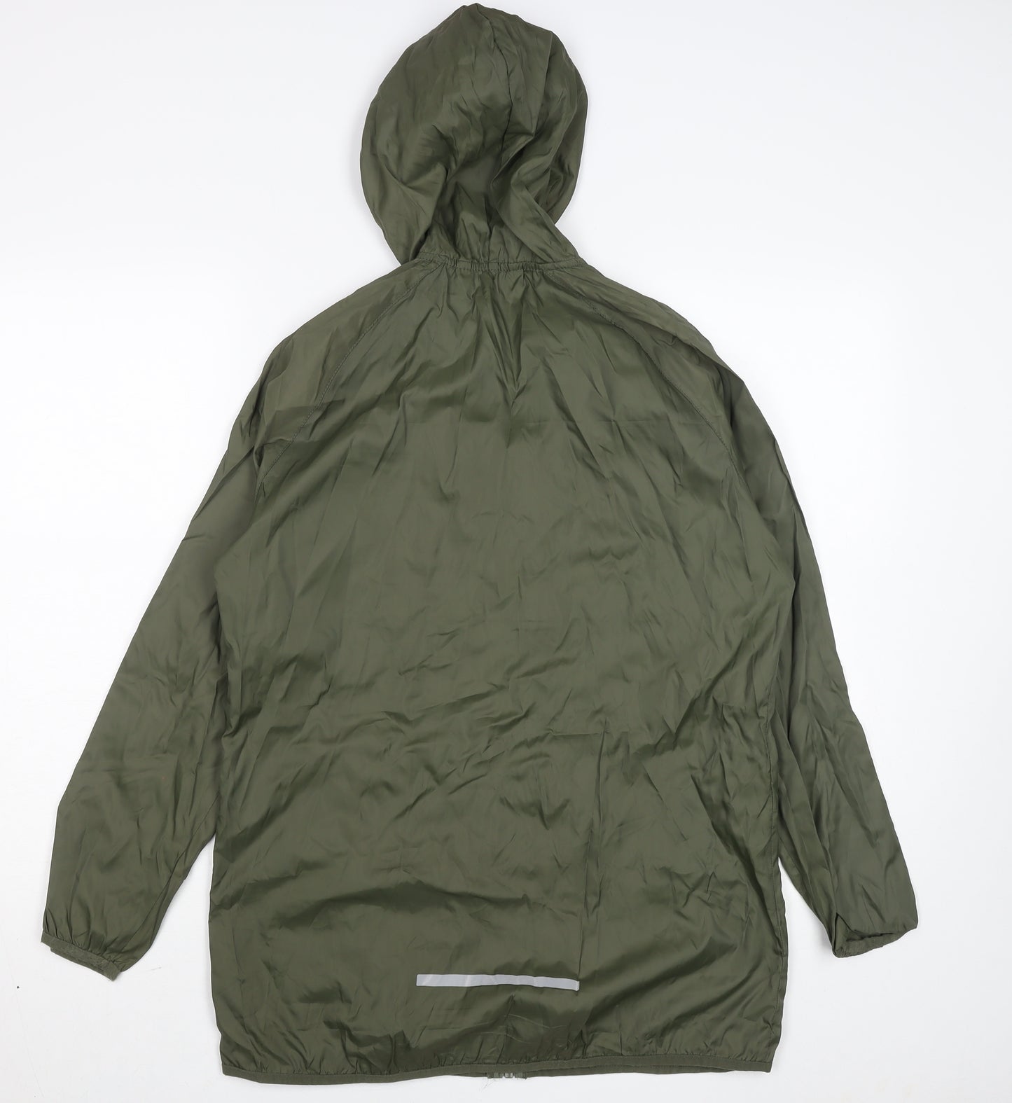 Dunnes Men’s Green Lightweight Hooded Windbreaker Jacket Size S