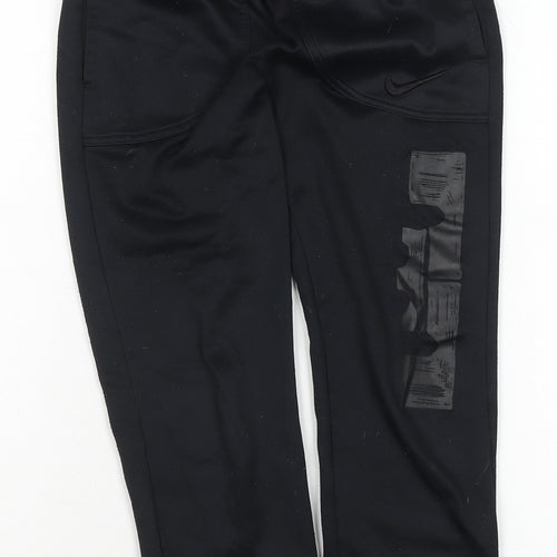 Nike Boys Black Dri-FIT Jogger Activewear Trousers Size M