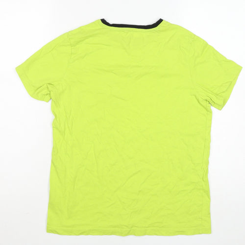 Minecraft Boys Green Creeper T-Shirt 13-14 Years Short Sleeve Cotton