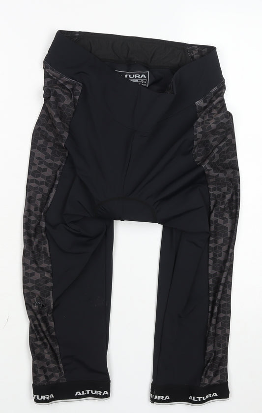 Altura Men's Black XL Cycling Compression Trousers Breathable Padded