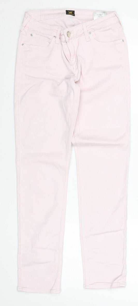 Lee Men’s Beige Elly Skinny Jeans W29 L31 Cotton Blend