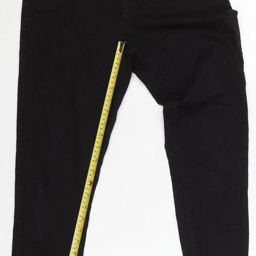 Denim Co Women Black Size 12 Jegging Style Stretch Leggings