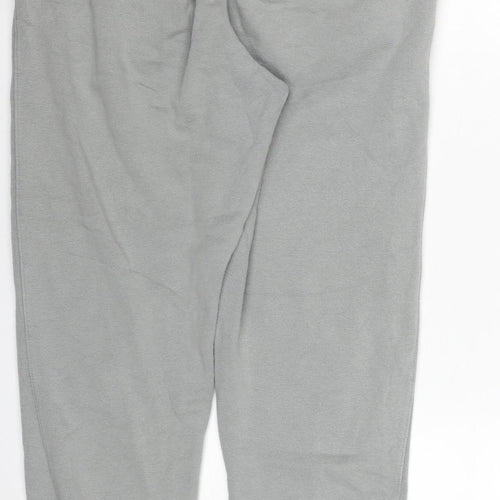 Nike Men's Grey Fleece Jogger Sweatpants Size M Regular Fit
