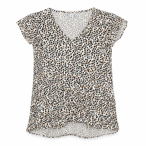 Old Navy Womens Multicoloured Animal Print V-Neck Tunic Blouse XS