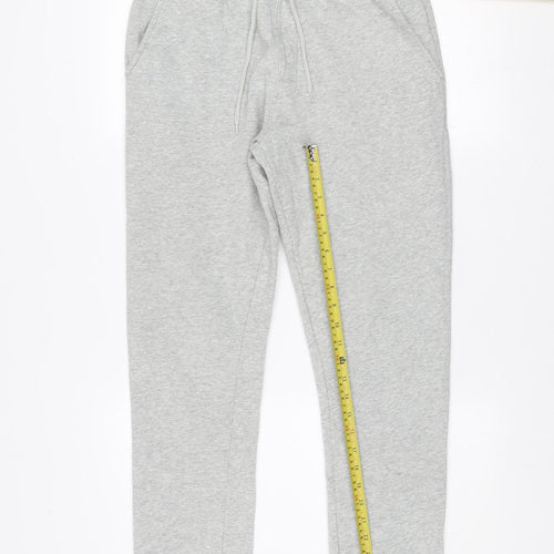 Gap Men Grey Small Fleece Sweatpants Joggers Regular Fit