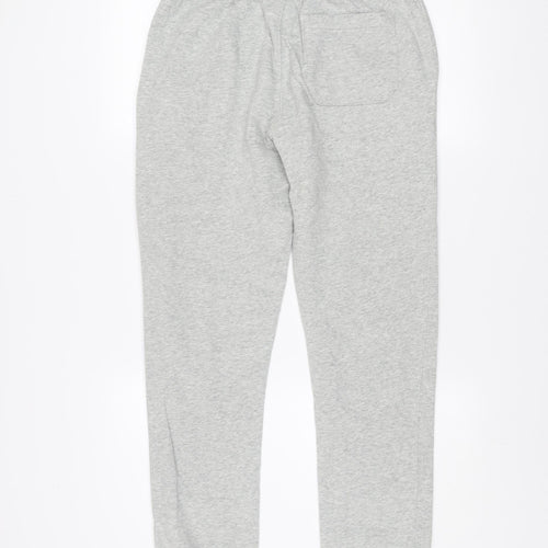 Gap Men Grey Small Fleece Sweatpants Joggers Regular Fit