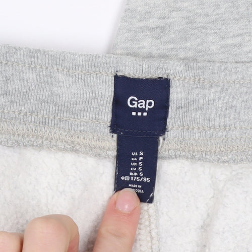 Gap Men Grey Small Fleece Sweatpants Joggers Regular Fit