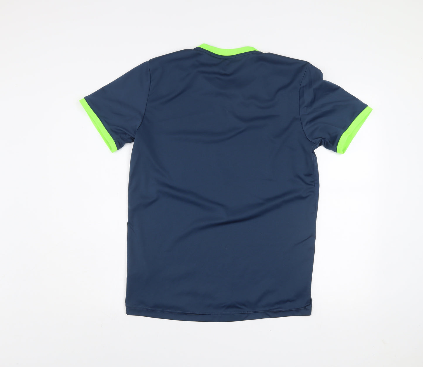 Adidas Men's Blue Climalite Athletic T-Shirt Medium Short Sleeve