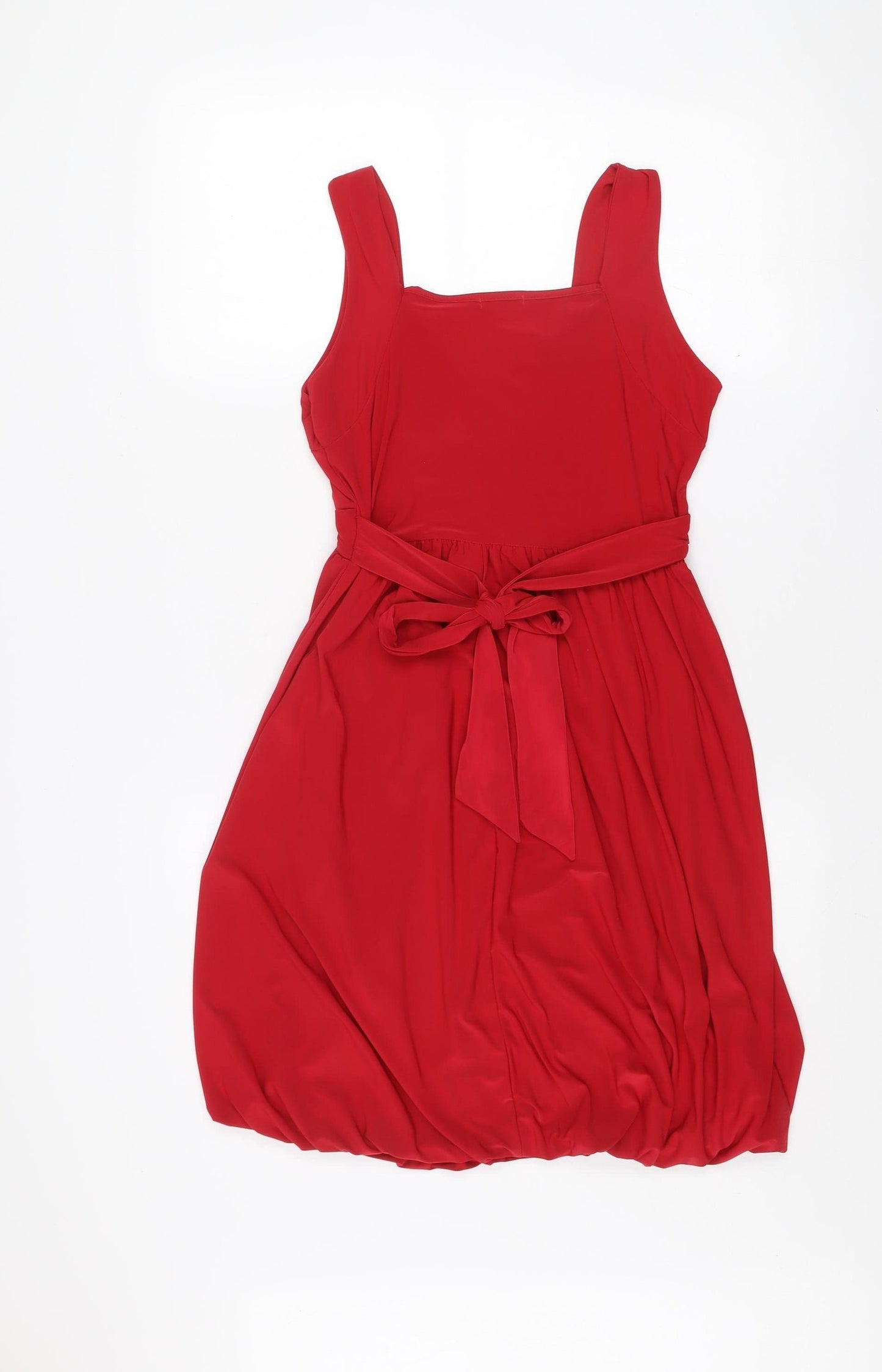 BLOOSE Womens Red Knee Length Bodycon Party Dress M