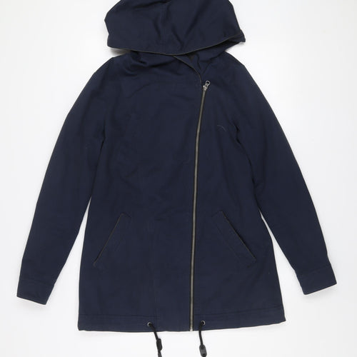 Vero Moda Women’s Blue Hooded Parka Coat Size M