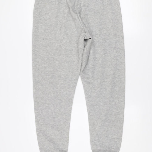 Disney Womens Grey Jogger Sweatpants Size 12-14 Mickey & Minnie Character