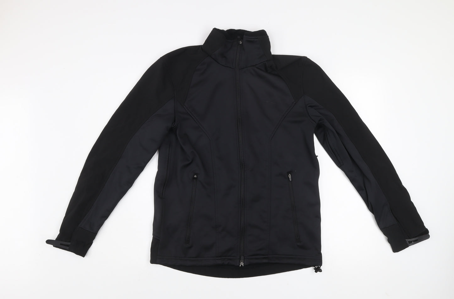 Crivit Men's Black Softshell Sports Jacket S 34/36 Waterproof Windproof