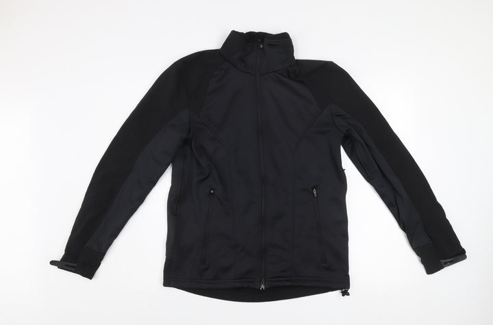 Crivit Men's Black Softshell Sports Jacket S 34/36 Waterproof Windproof