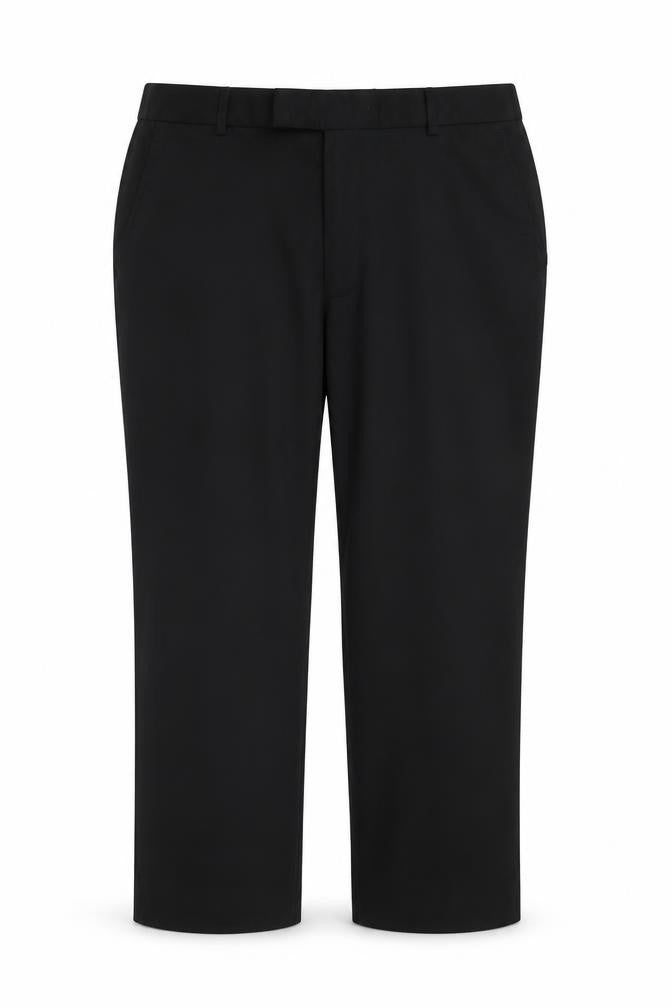 F&F Womens Black Formal Straight Leg Trousers Size 36 Regular