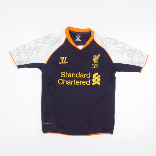 Warrior Boys Black LFC Football Jersey Shirt Size 146 Athletic Fit