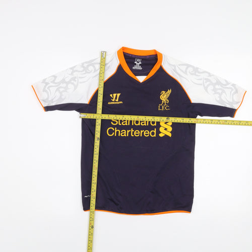 Warrior Boys Black LFC Football Jersey Shirt Size 146 Athletic Fit