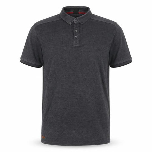 LFC Men’s Grey 2XL Cotton Blend Short Sleeve Polo Shirt